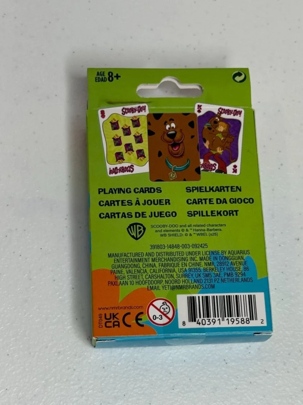 Scooby Doo Playing Cards Deck Cartoon Mystery Inc New